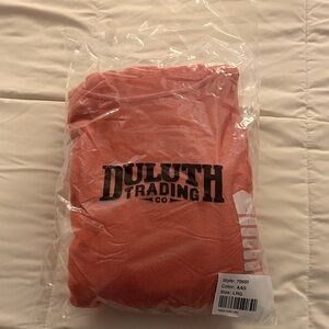Duluth Trading Co Orange Sweatshirt